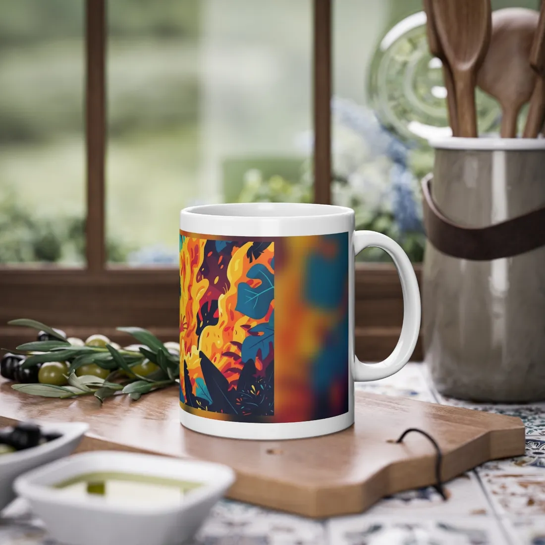 Cartoon Moment of Inspiration: Creative Cartoon - Mug