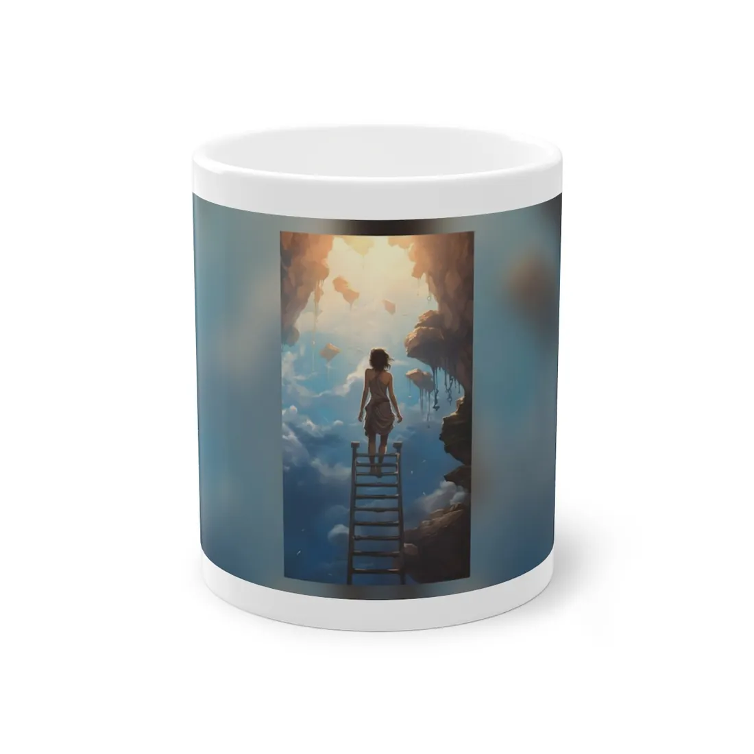 Casual Moment: Person Outdoor Portrait - Mug