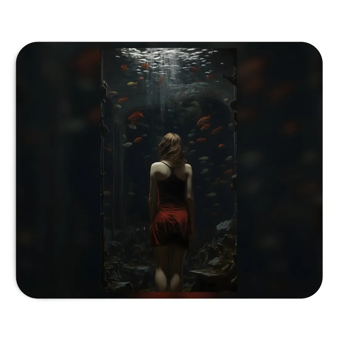 Casual Outdoor Chic: Capturing Life's Simple Moments - Mouse Pad