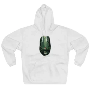 Red Cloak in Forest Hoodie