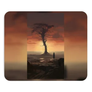 Bare Tree at Sunset Mouse Pad