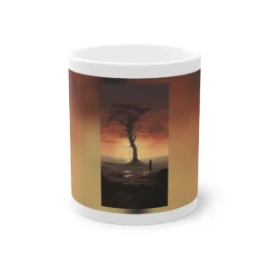 Bare Tree at Sunset Mug