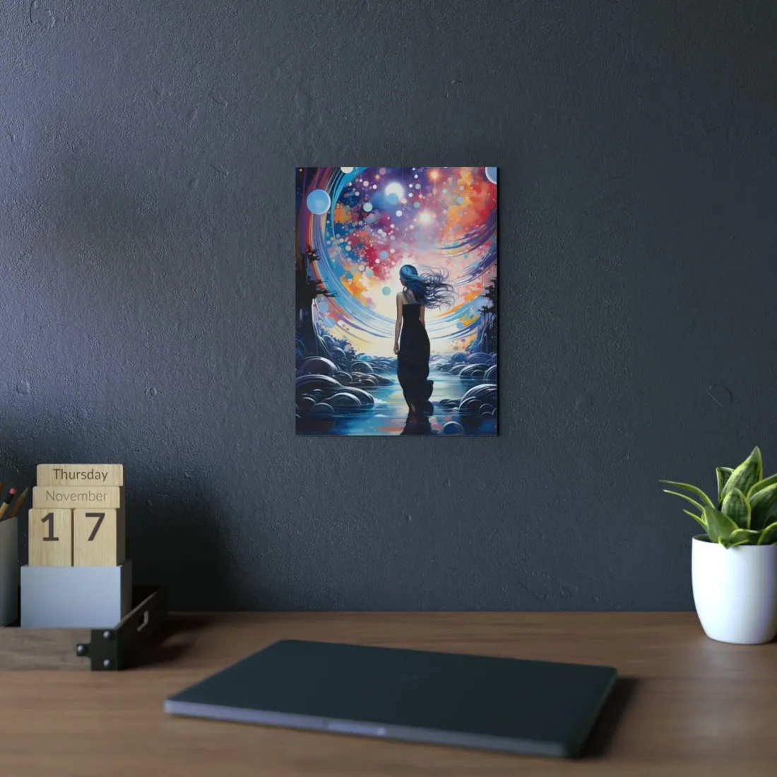 Celestial Art Gallery: An Otherworldly Art Collection - Metal Poster