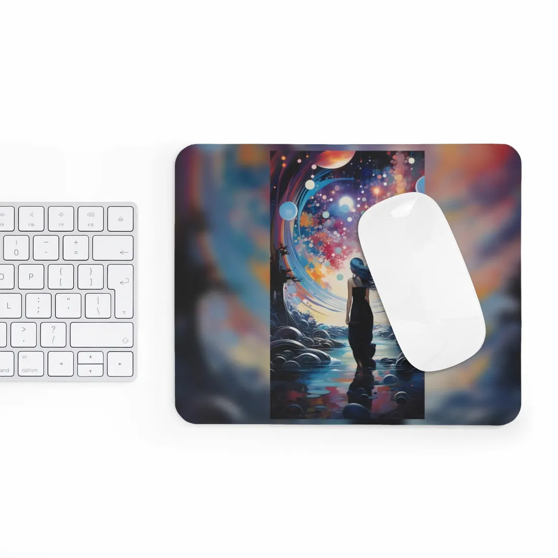 Celestial Art Gallery: An Otherworldly Art Collection - Mouse Pad