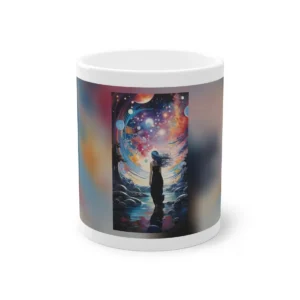 Woman in Cosmic Water Mug