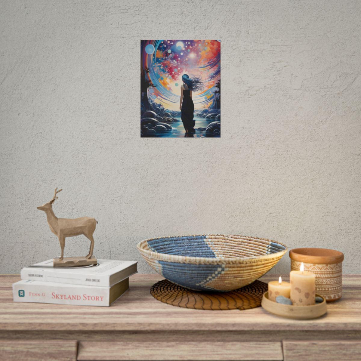 Celestial Art Gallery: An Otherworldly Art Collection - Poster