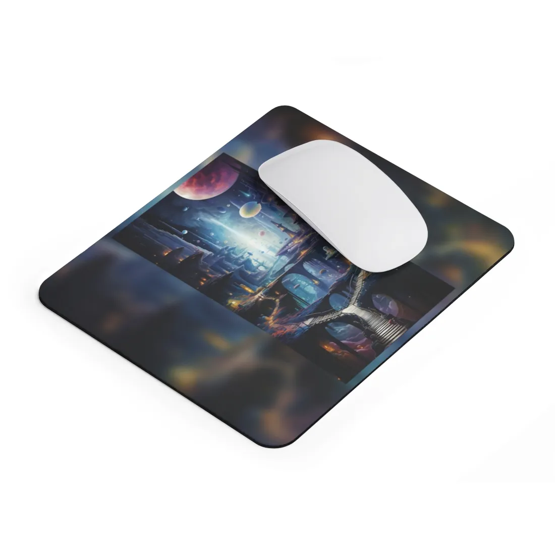 Celestial Art Gallery: Astronomical Scenes - Modern Space - Mouse Pad