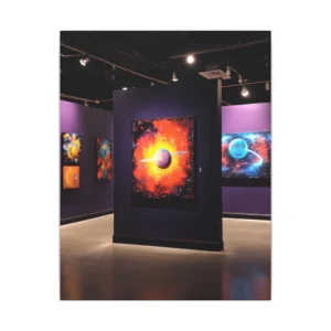 Ringed Planet Nebula Canvas Print