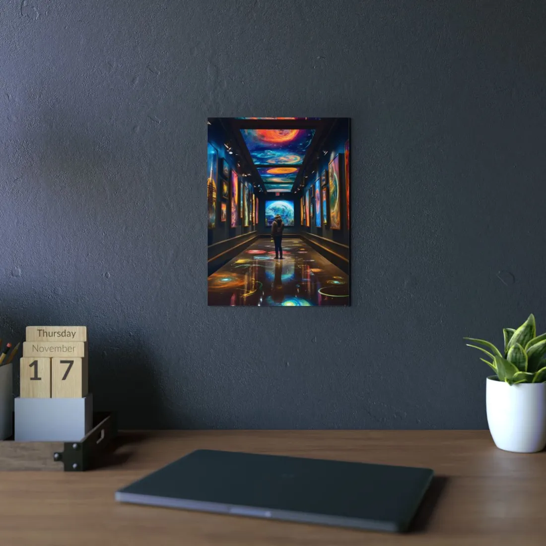 Celestial Art Gallery: Wide Angle Indoor Masterpiece - Metal Poster