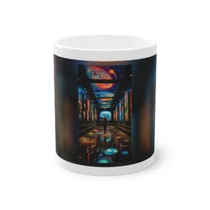 Cosmic Gallery Corridor Mug