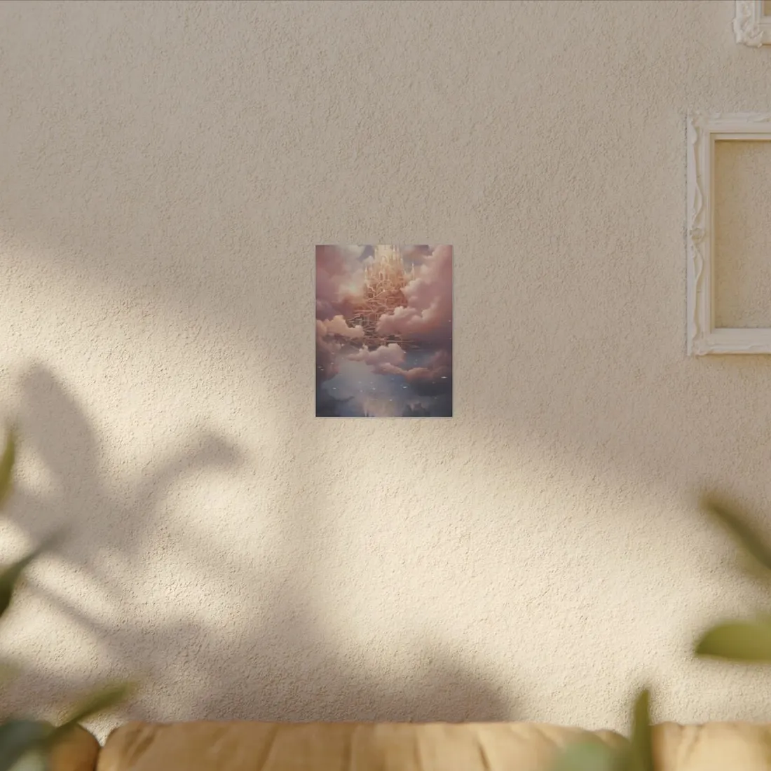 Celestial Fantasy Floating City - Canvas