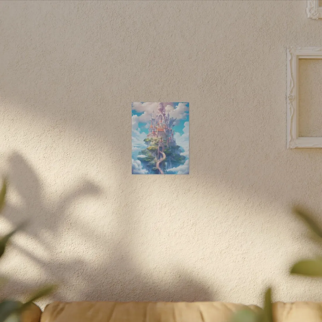 Celestial Fantasy Floating City: Dreamy - Canvas