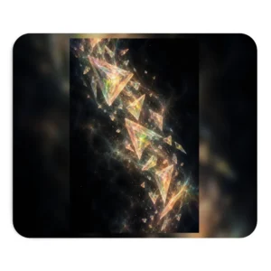 Crystal Triangles in Nebula Mouse Pad