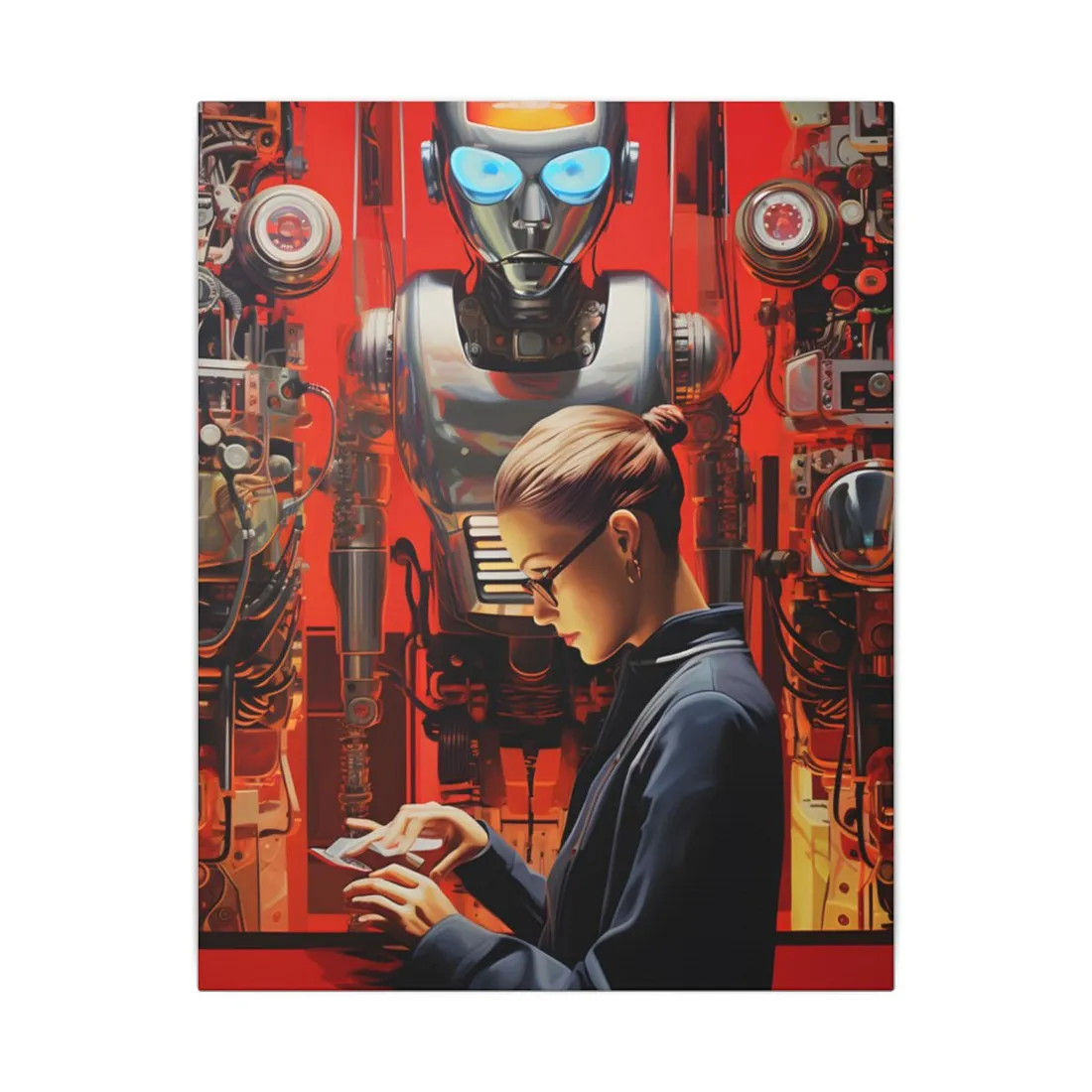 Charismatic Art Heist: A Robotic Caper - Canvas