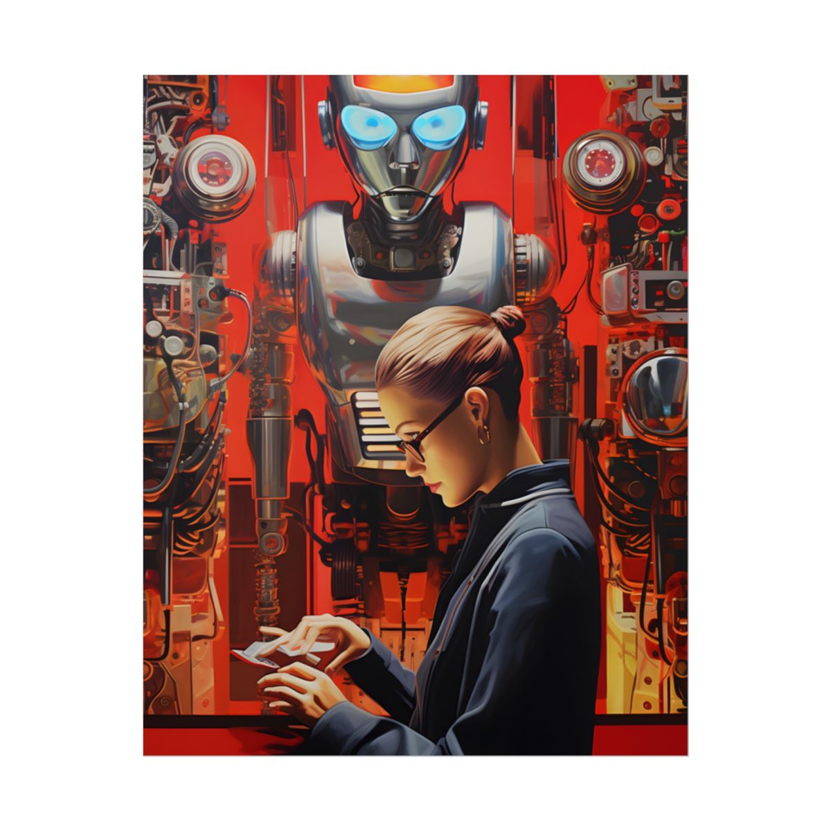 Charismatic Art Heist: A Robotic Caper - Poster