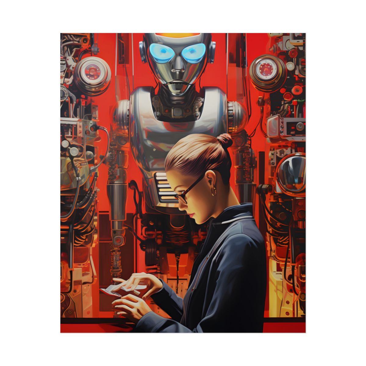 Charismatic Art Heist: A Robotic Caper - Poster