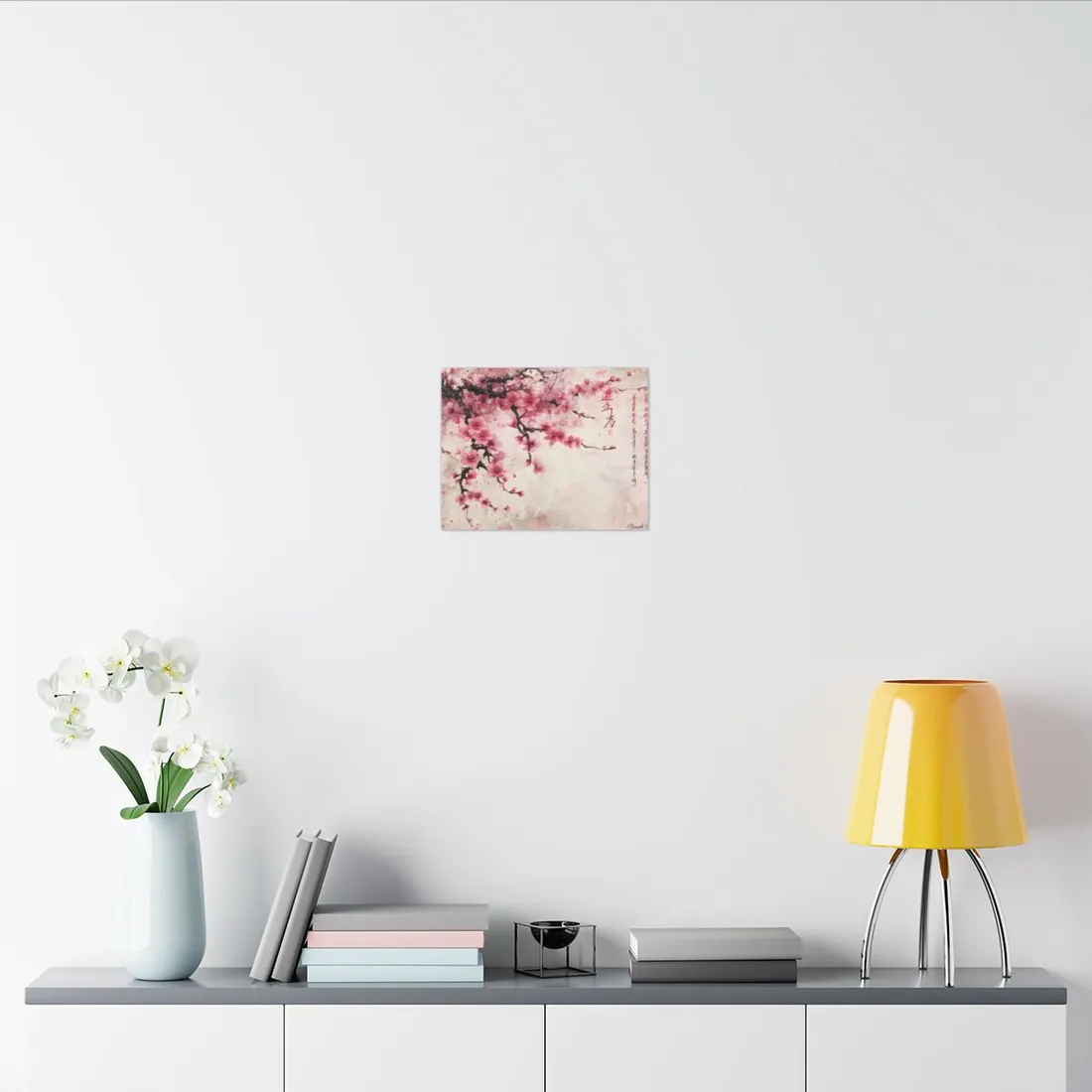 Cherry Blossom Dreams: Japanese Art in Full Bloom - Canvas