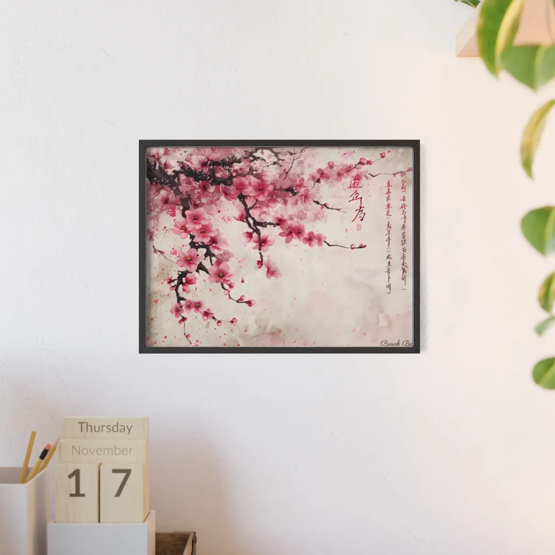 Cherry Blossom Dreams: Japanese Art in Full Bloom - Framed Poster