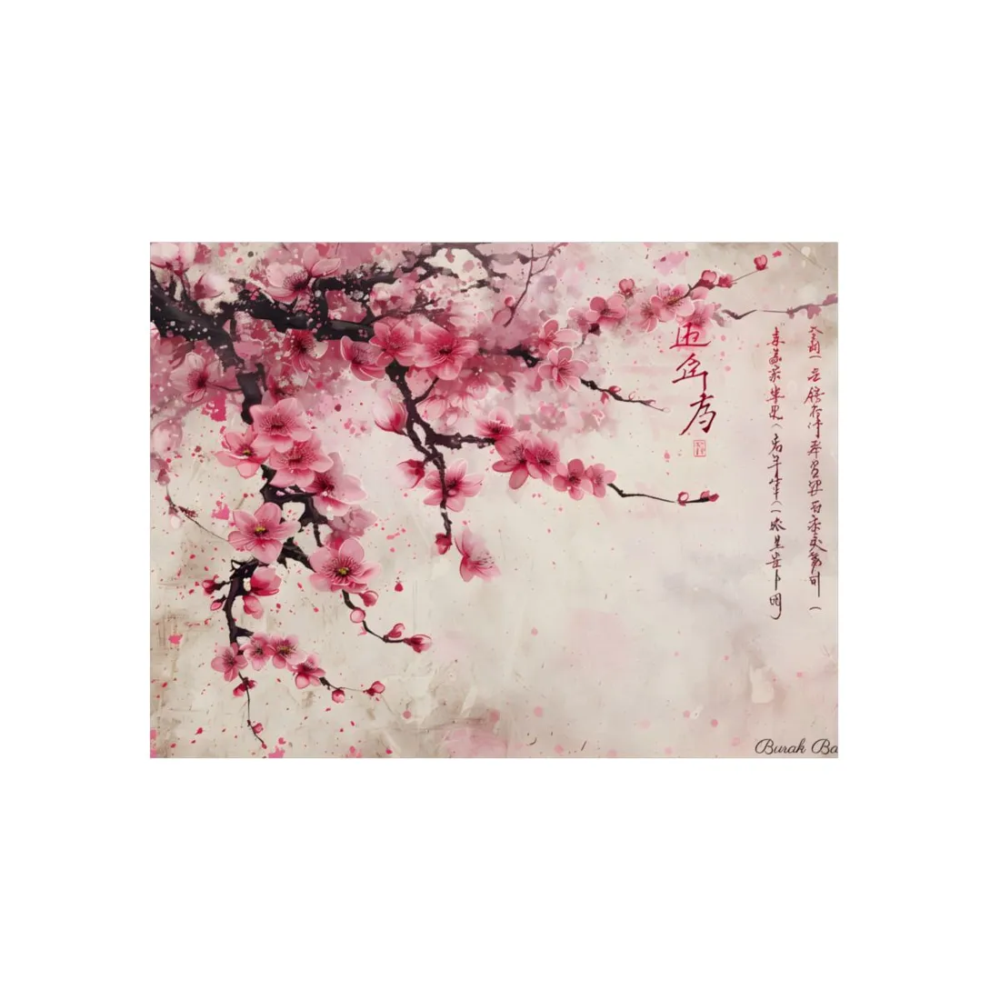 Cherry Blossom Dreams: Japanese Art in Full Bloom - Metal Poster