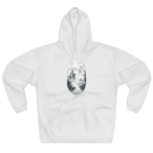 Misty Mountain Landscape Hoodie