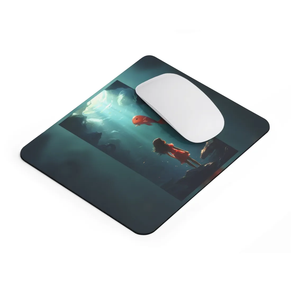 City Life on a Clamshell: Digital Artwork of Urban Technology - Mouse Pad