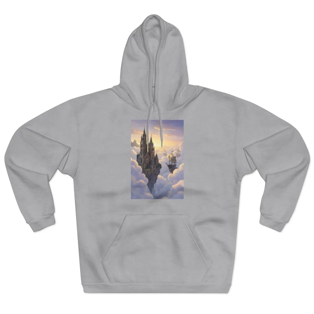 Clockwork Castles Above the Cloud Sea - Hoodie