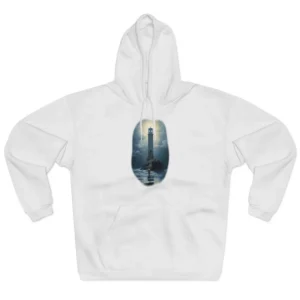 Lighthouse in Storm Hoodie