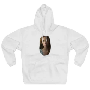 Woman Portrait with Freckles Hoodie