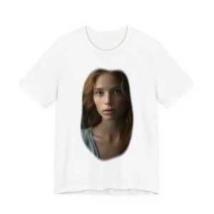 Woman Portrait with Freckles T-Shirt