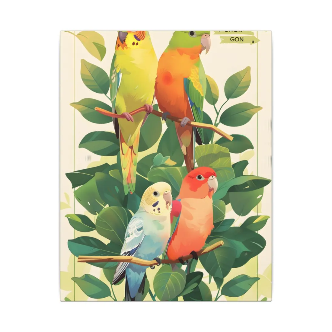 Colorful Data Insights: Visual Statistical Chart - Canvas