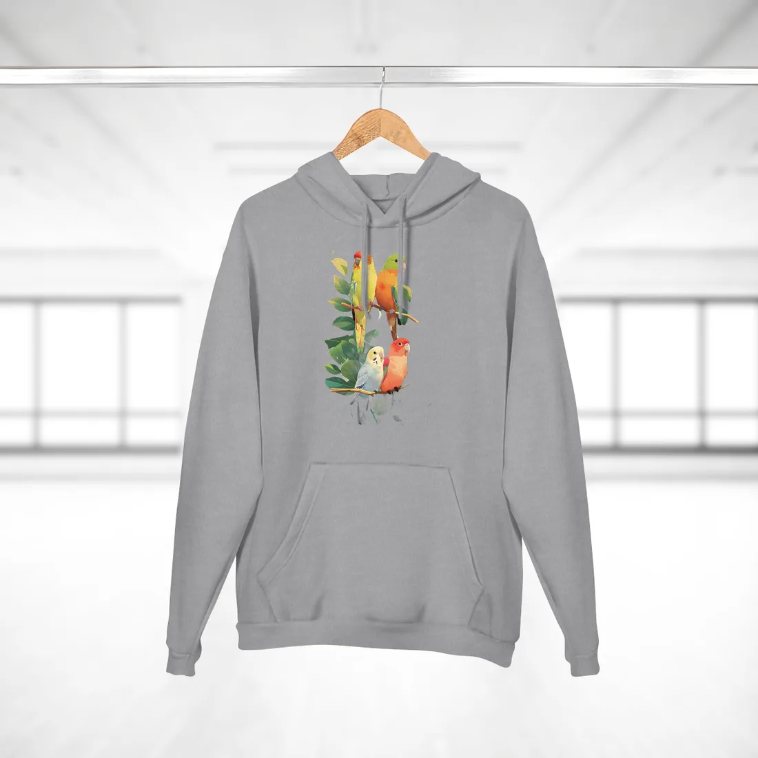 Colorful Data Insights: Visual Statistical Chart - Hoodie (Heather Grey)