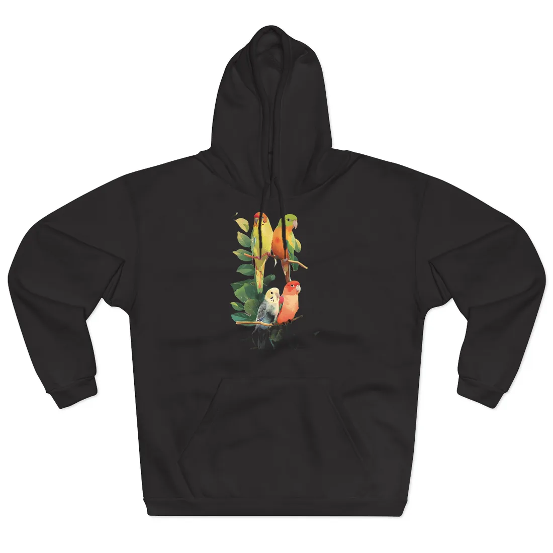 Colorful Data Insights: Visual Statistical Chart - Hoodie (Black)