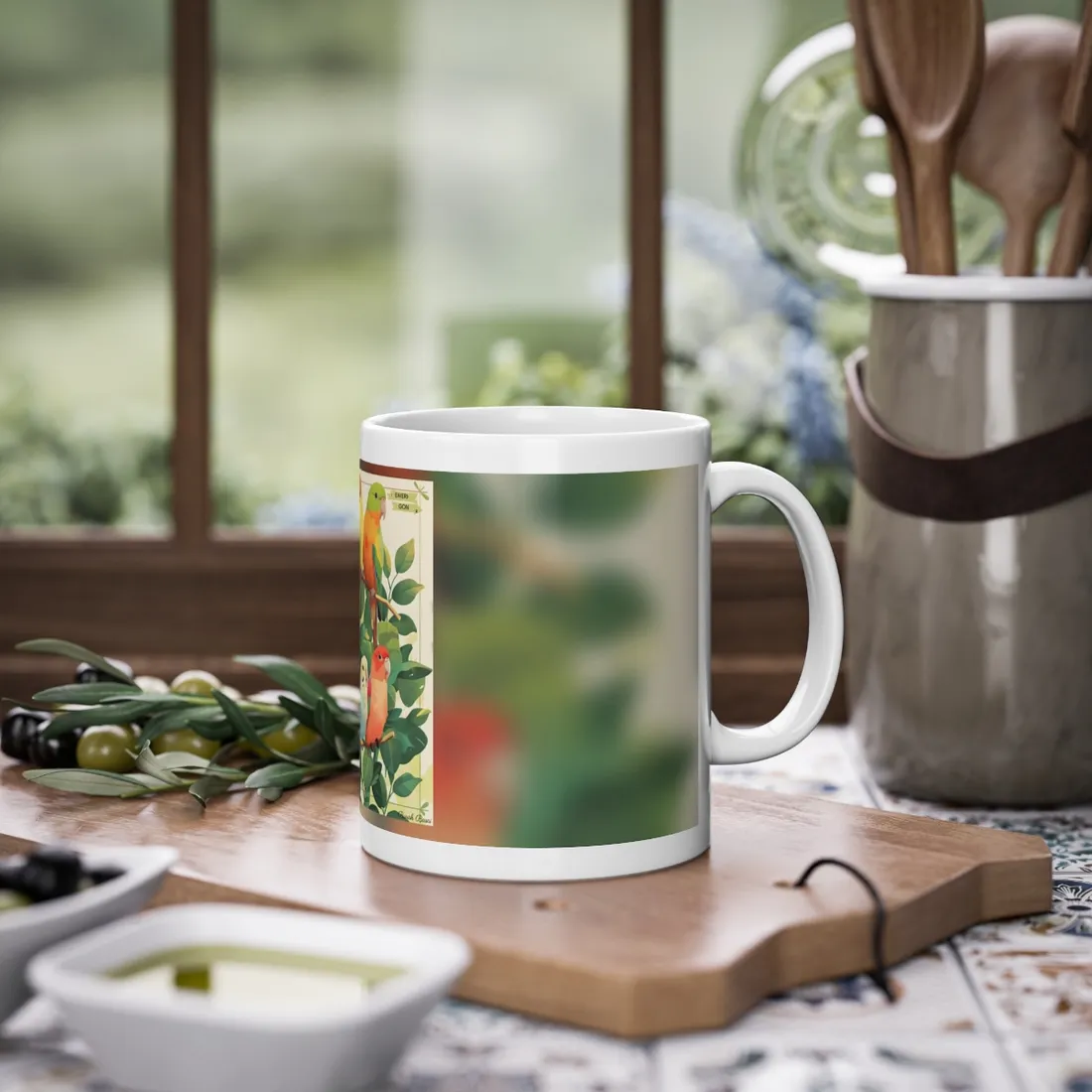 Colorful Data Insights: Visual Statistical Chart - Mug