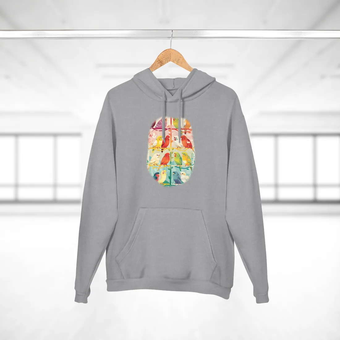 Colorful Data Pie Chart: 20B1 Batch Digital Art - Hoodie (Heather Grey)