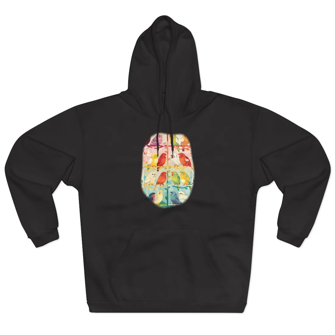 Colorful Data Pie Chart: 20B1 Batch Digital Art - Hoodie (Black)