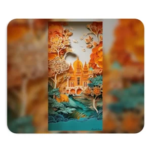 Golden Palace by River Mouse Pad