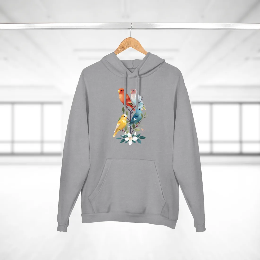 Colorful Literacy Chart: Levels of LO Across Age Groups - Hoodie (Heather Grey)