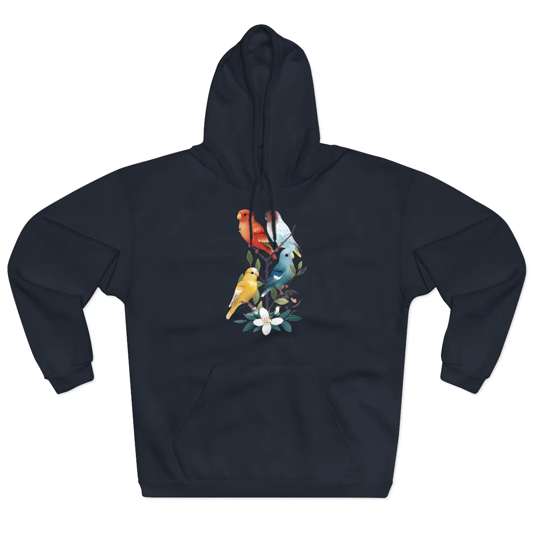 Colorful Literacy Chart: Levels of LO Across Age Groups - Hoodie (Navy)