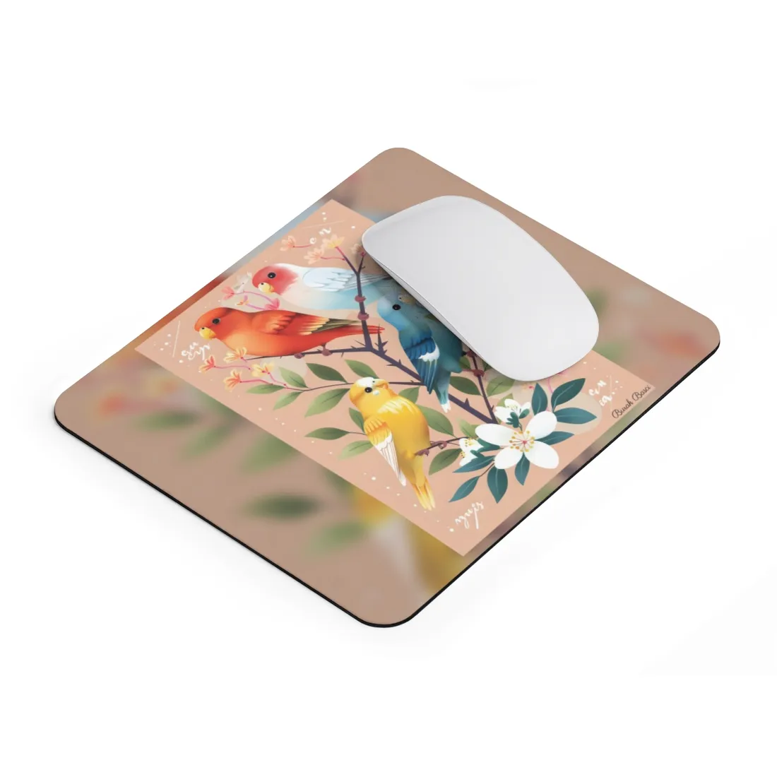Colorful Literacy Chart: Levels of LO Across Age Groups - Mouse Pad