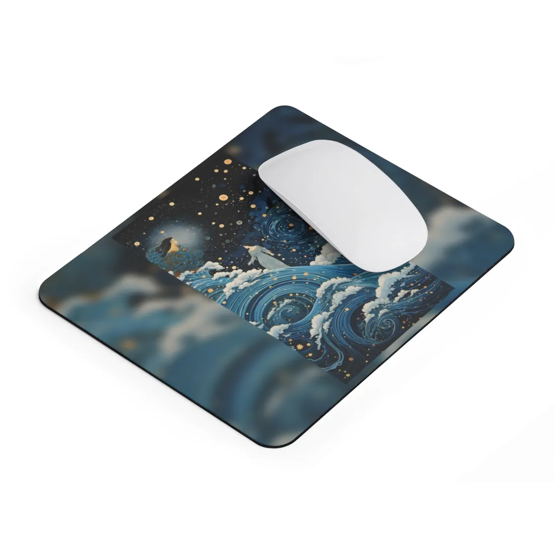 Colorful Medieval Stained Glass Window: Beautiful - Mouse Pad