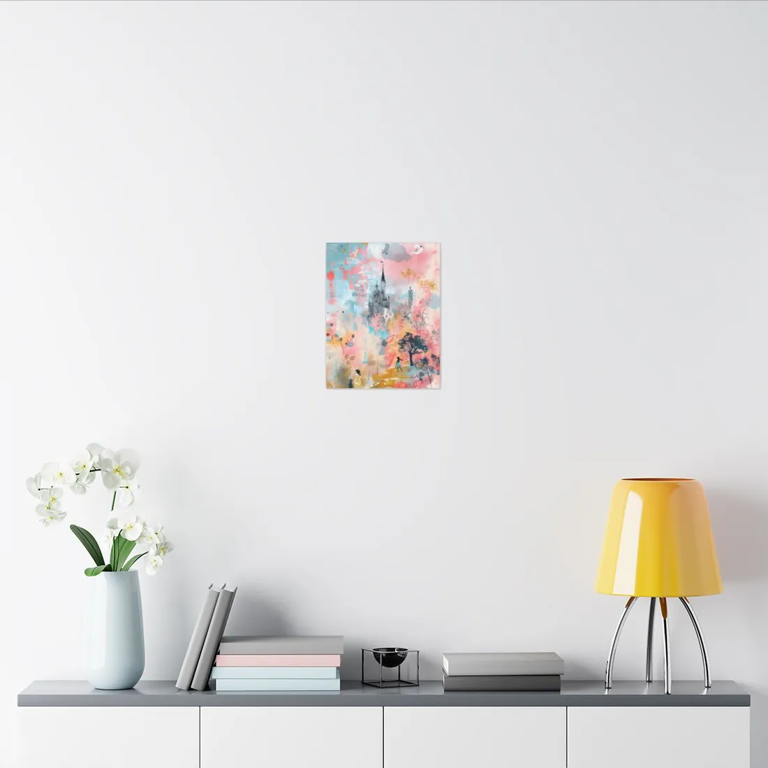 Colorful Pop Art Collage: Celebrating Everyday Life - Canvas