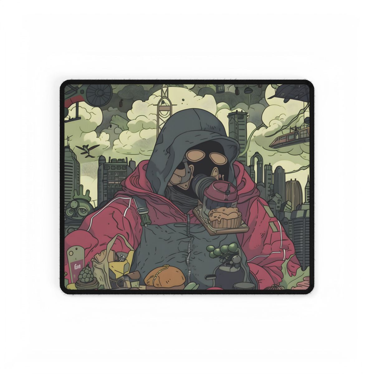 Comic Book Marvel: Metal Face Inspired Artwork - Desk Mat