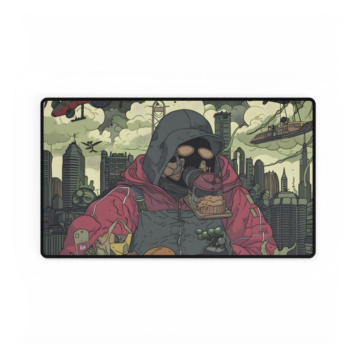 Comic Book Marvel: Metal Face Inspired Artwork - Desk Mat