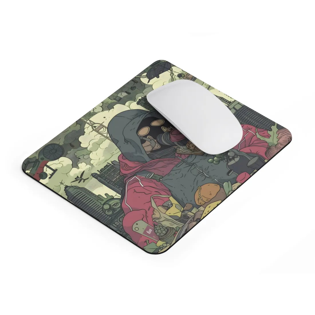 Comic Book Marvel: Metal Face Inspired - Mouse Pad
