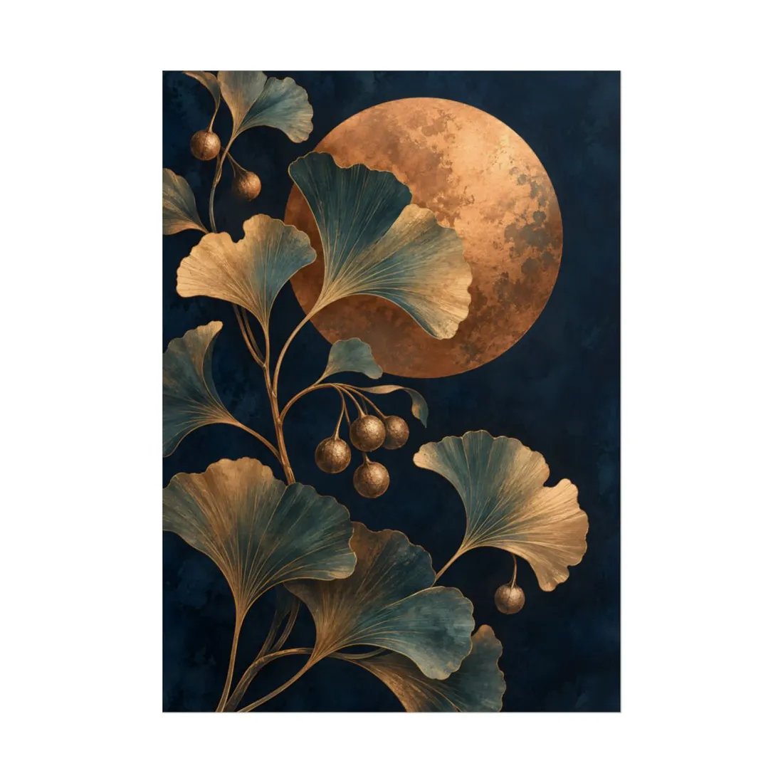 Copper Moon Botanical - Poster