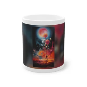 Suspended Orbs Dreamscape Mug