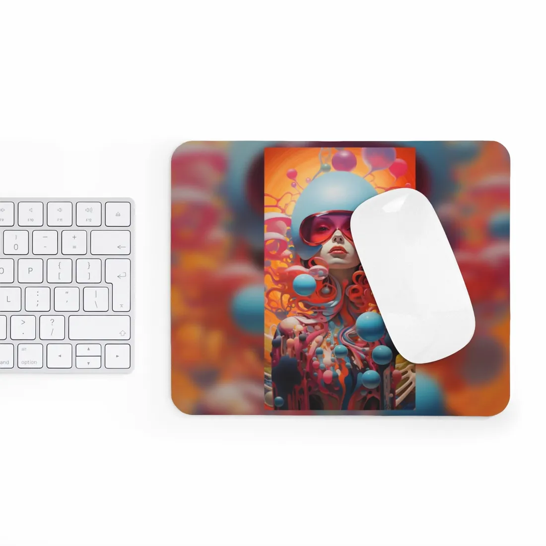 Cosmic Art: Modern Space Art Gallery - Mouse Pad