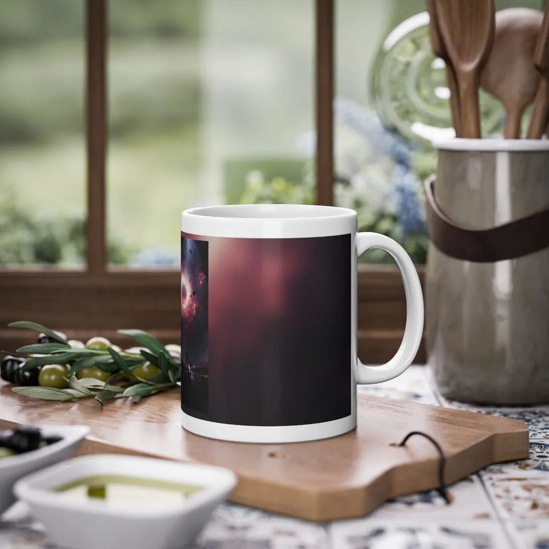 Cosmic Black Hole: Massive Planet in Stellar Orbit - Mug