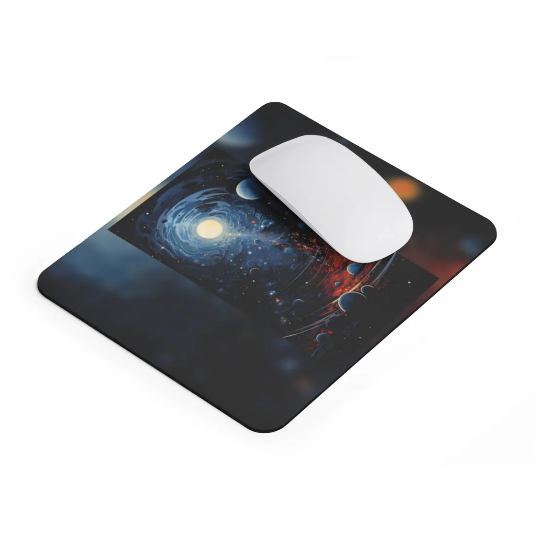Cosmic Black Hole: Mysterious Universe in Space - Mouse Pad