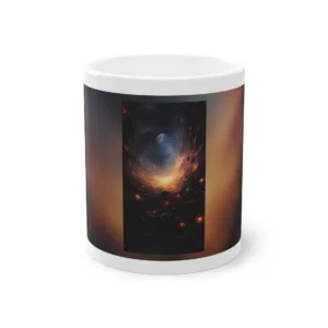 Space Vortex with Planet Mug